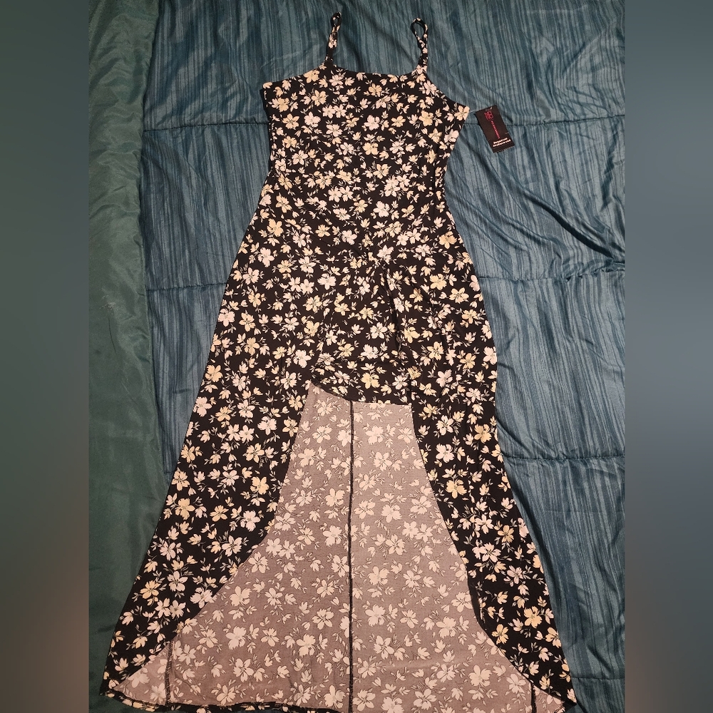 Romper /  Jumpsuit / dress with cape